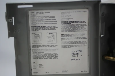 New | in-Stock Westinghouse HFN321 Disconnects California US | Davliegogo LLC #1707029