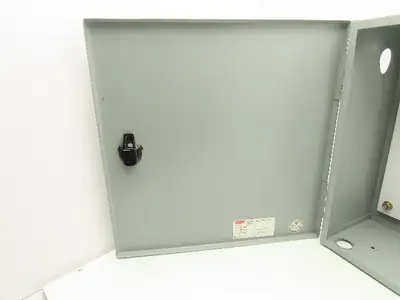 Hoffman A16N16ALP Electrical Enclosure Control Panel 16x16x6" Backplate NEMA 1