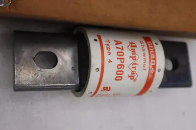 NEW OPEN BOX FERRAZ SHAWMUT A70P600-4 FUSE STK GF848