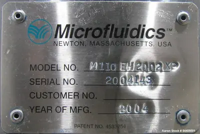 USED MICROFLUIDICS M-110EH -30