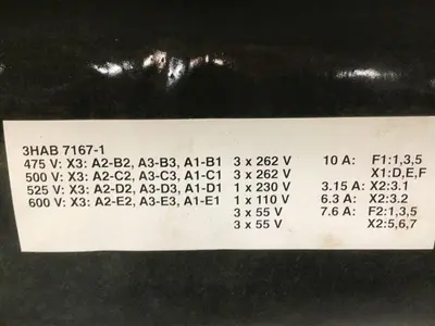 USED ABB 3HAB 7167-1