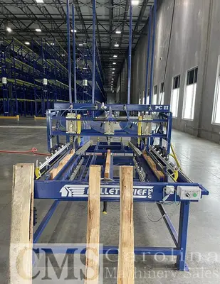 Used 2022 PALLET CHIEF PCII PALLET NAILERS WITH STACKERS & COMPRESSORS Nailers British Columbia CA | CAROLINA MACHINERY SALES #1285448