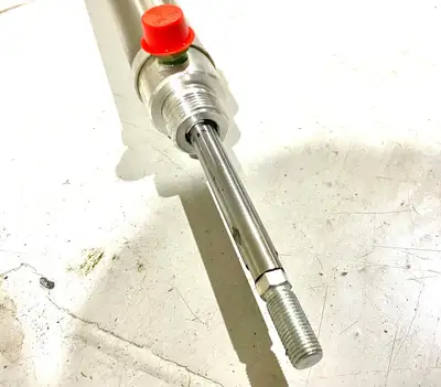 USED BIMBA SINGLE ROD PNEUMATIC CYLINDER