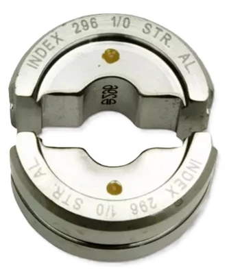 Burndy Hubbell U25ART 12 Ton U Crimper Die, Aluminum 1/0 AWG, Y35 Y39 Y46 Y784 [Refurbished]