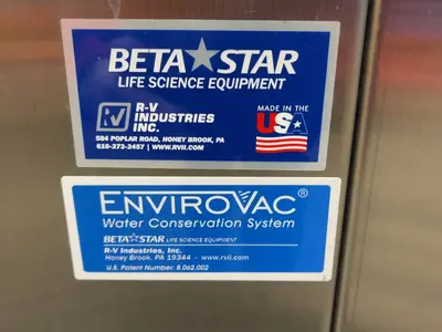 Beta Star Life Science Equipment  Envirovac Water Conservation System