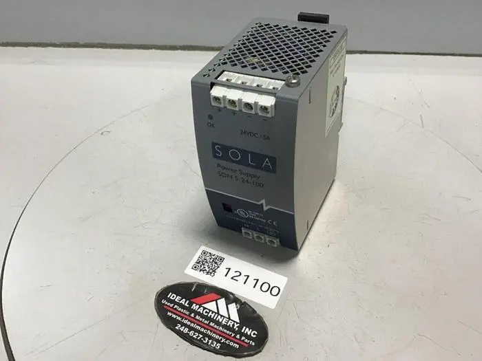 Used SOLA SDN 5-24-100 Power Supplies Michigan US | Ideal Machinery #580421