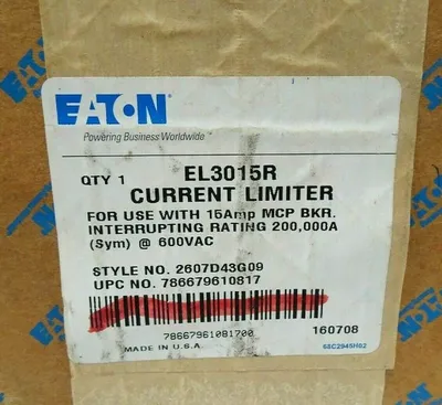 NEW EATON EL3015R CURRENT LIMITER