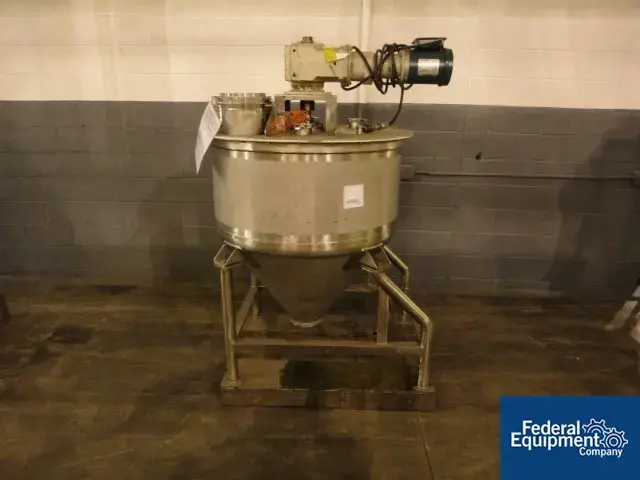 Used Falserthland 100 GAL NORTHL& MIX TANK, SS, 1 HP Stainless Steel Tanks Ohio US | Federal Equipment Company #125871