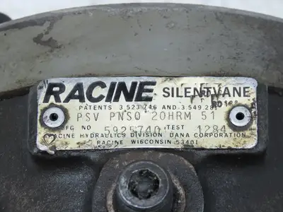 Used RACINE _UNKNOWN_ Hydraulic Pumps Indiana US | Arrow Industrial #1249797