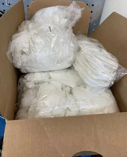 Disposable Shoe Covers White (Large Lot 12 Of These Are Non Slip) Size ?