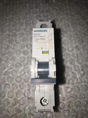 ** Preowned Siemens 5SJ4106-7HG40 Circuit Breaker 1 Pole Unit#