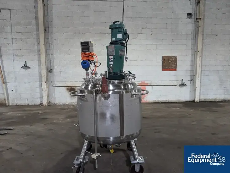 Used Precision 300 Liter Precision Stainless Reactor, 316L S/S, 45/100# Reactors Ohio US | Federal Equipment Company #129570