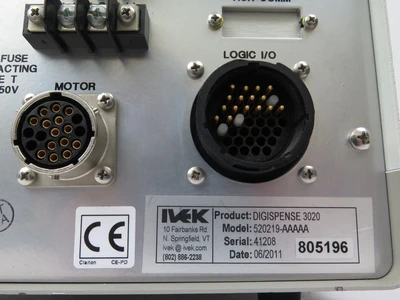 Used IVEK DigiSpense 3020 Programmable Logic Controllers California US | ANACAPA EQUIPMENT BROKERS, INC #1369476