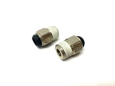 USED PARKER PRESTOLOK STRAIGHT MALE TUBE FITTING 12MM OD