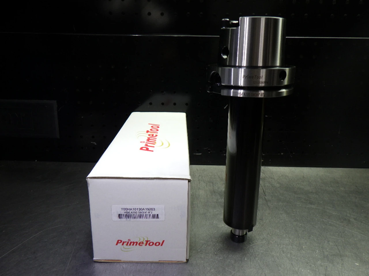 Prime HSK100A 3/4" Facemill Tool Holder 8" Pro T00HA10130A19203 (LOC1003C)