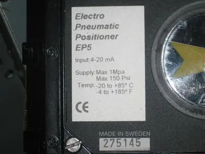 PMV EP5 Electro-Pneumatic Positioner – NEW SURPLUS