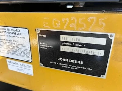 Used 2023 DEERE 135 P-TIER Crawler Excavators Tennessee US | Moore Equipment #1517269