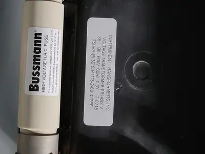 Vacuum Contactor 5 kV x 400 Amps w/ 1200 Amp Load Interrupter & Controller