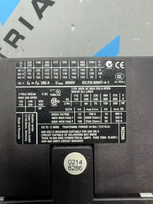 USED EATON DIL M225A XTCE225H