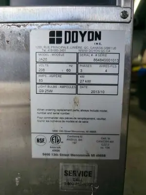 USED DOYON INC JA20