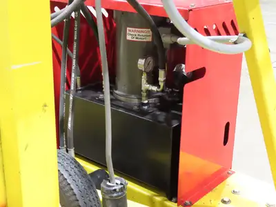 PWI 4K72R Mobile Frame Chassis Rotator RV Trailer Hydraulic 230/480V 3Ph 4000lbs