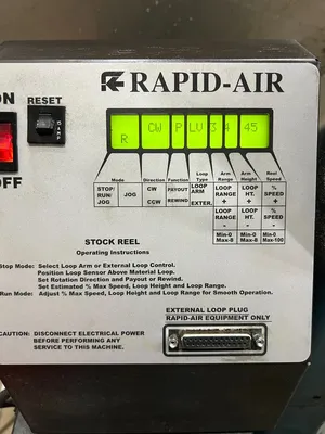 Used RAPID AIR RS58A Uncoilers Michigan US | Universal Press & Machinery (UPM) #5229