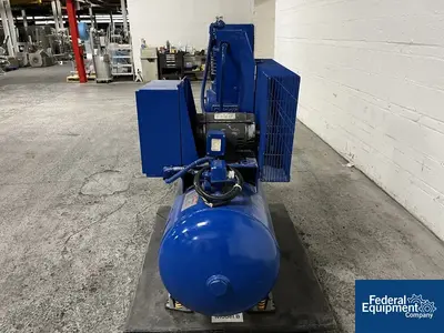 USED Quincy Quincy Air Compressor Model QRDS-3-80S Tank, QRDS-3
