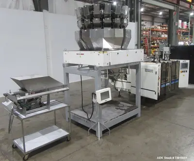 Used HAYSSEN ULTIMA 8-1 Net Weigh Filler Scale Vertical Form & Fill Illinois US | Aaron Equipment #760649