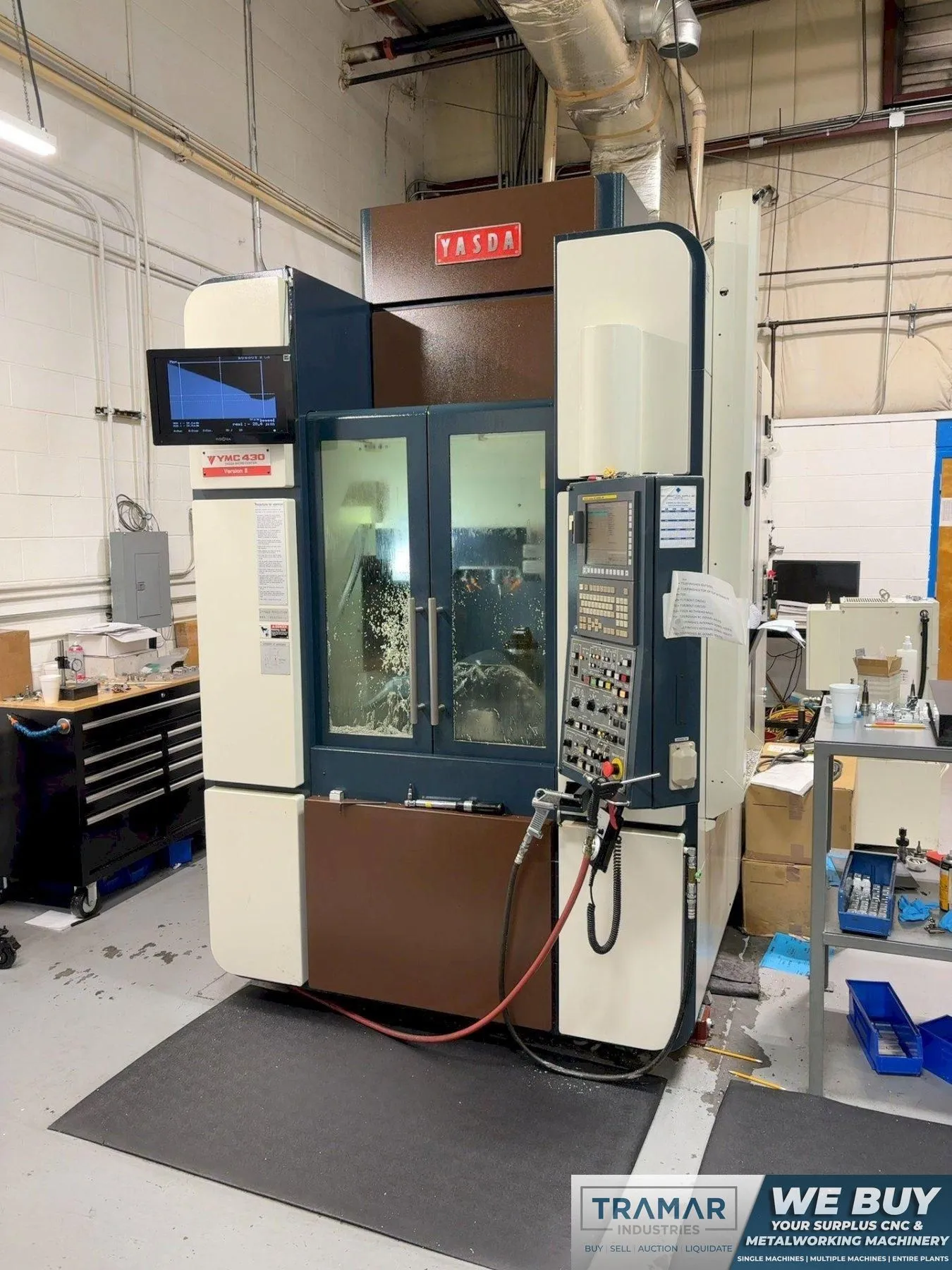 Used 2013 YASDA YCM 430 II Vertical Machining Centers (5-Axis or More) Michigan US | Tramar Industries #1482132
