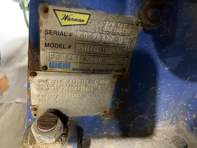 Used WEIR WARMAN 032CAHRRRHH9009 Centrifugal Pumps North Carolina US | DH Griffin Used Equipment #1383668