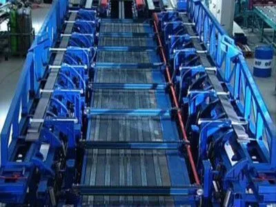 Corrugated Web H-Beam Automatic Welding Line in Shaoxing City, China