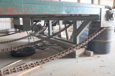 Automated Lumber Handling Tilt Hoist and Material Handling for Planer or Rip Line