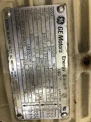 USED GENERAL ELECTRIC 5KS182SE105D9