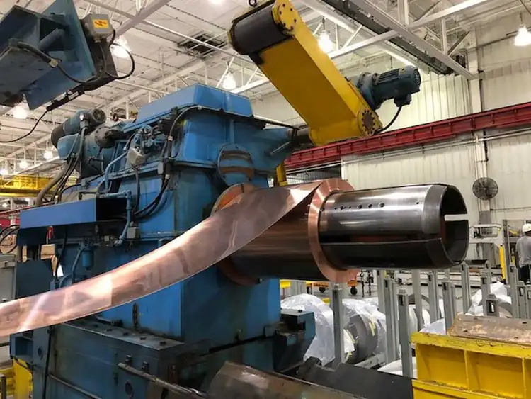 Used 1980 GEORG KS160/250-1000W Slitters & Slitting Lines Ohio US | D & H Machinery, Inc. #220244