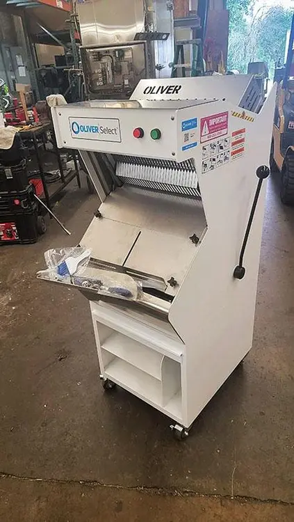 New | in-Stock 2022 OLIVER 747-N SELECT Bread Slicers | Harvest Equipment and Fabrication Inc #722408