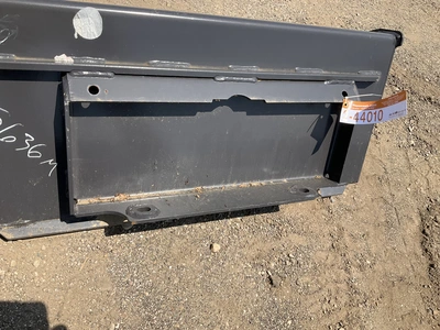 New old stock Paladin 36” smooth bucket for a mini skid steer, welded on cutting edge, mini skid ste...