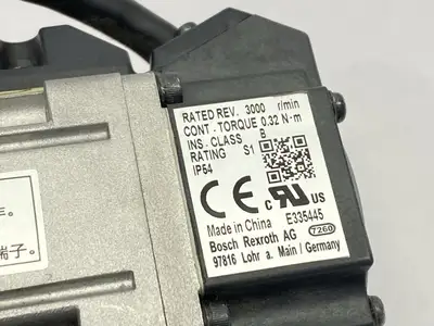 USED REXROTH SERVO MOTOR 3000RPM R911344211