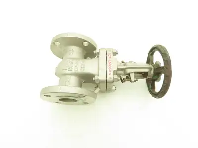 Kitz 2-150 Stainless Gate Valve 2" Flanged Class 150 170PSI Rising Stem