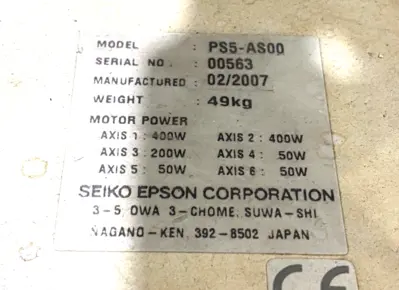Used Seiko Epson ProSix 6-Axis Robot Arm Robots Michigan US | Maverick Industrial Sales #1489244