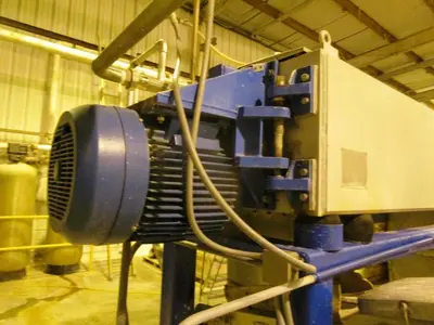 Centrisys CS 18-4HC decanter centrifuge, A890 duplex SS.