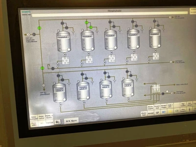 Kalt/GEA Westfalia 24 TPD complete cheese plant.