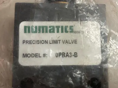 Used NUMATICS 0PBA3-B Pump & Valve Parts Ohio US | Surplus Asset Holdings #1241691