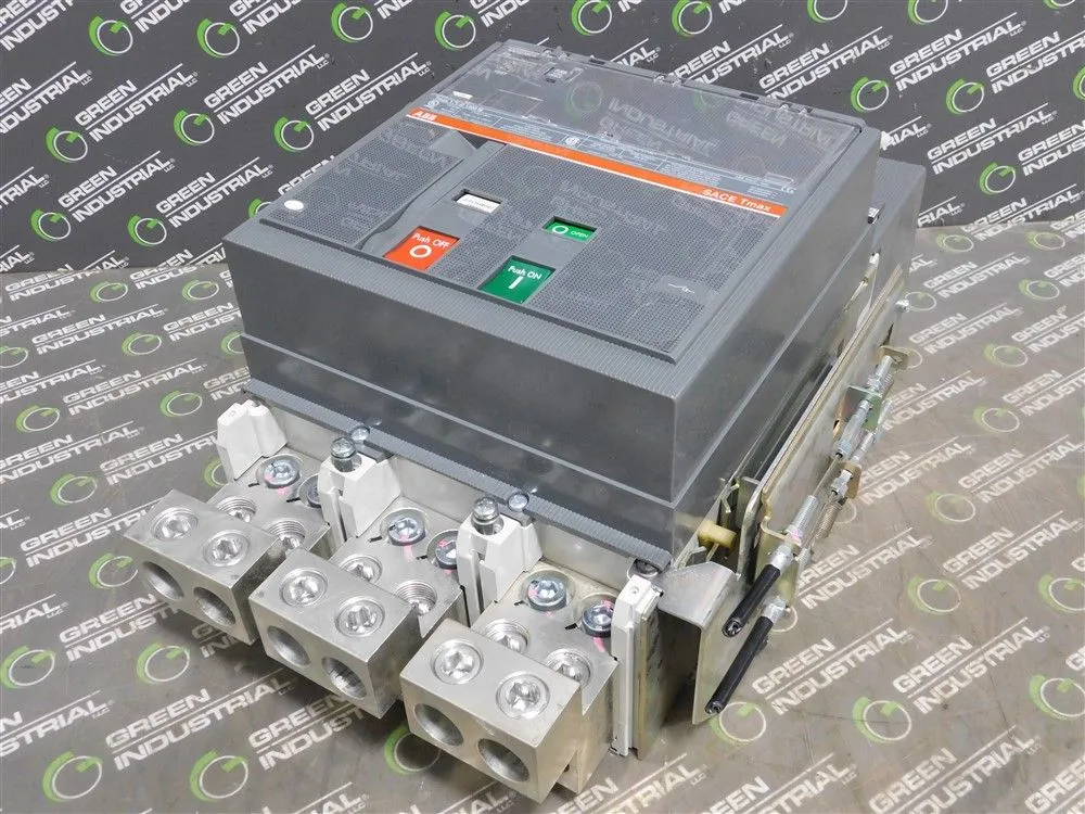 ABB Tmax T7L-D 1200 M Molded Case Switch 600V 3 Pole 50-60 Hz 40°C Used