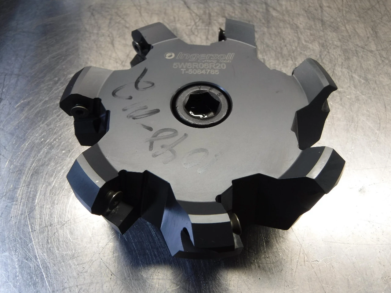Ingersoll 6" Indexable Facemill 1.50" Arbor 5W6R06R20 (LOC1199B)