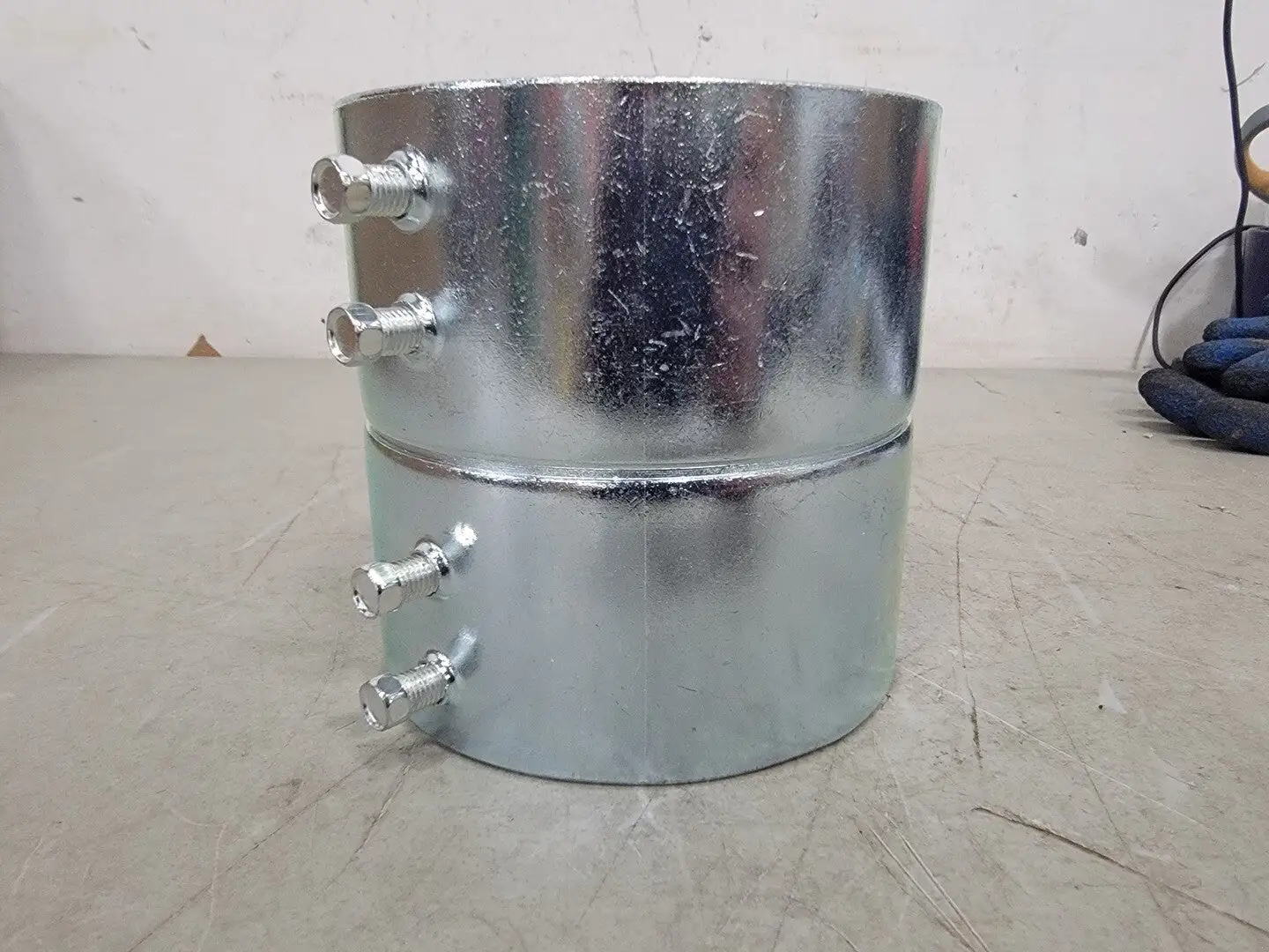 4" Set Screw Steel Coupling Connector (Box of 7)