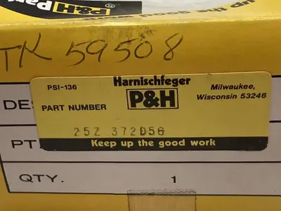 New | in-Stock P&H 25Z 372D56 Bearings | Surplus Asset Holdings #1200476