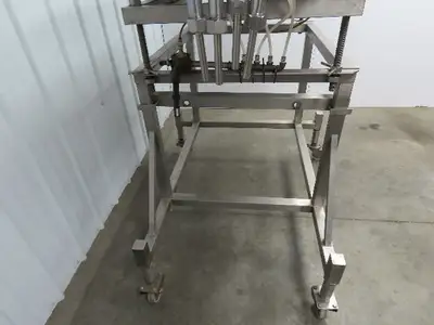 GEI Turbo MUL4 ARC Piston Filler 4 Head Piston Style Liquid Filler Bottle Can