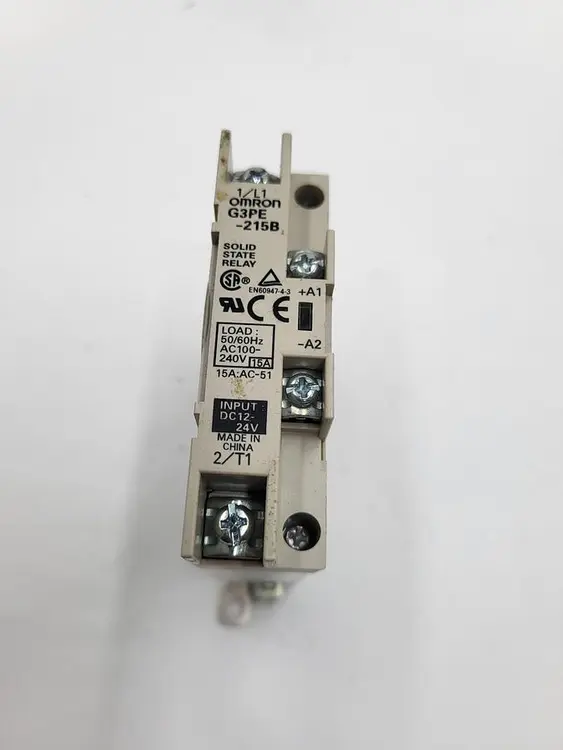 Used OMRON OMRON G3PE - 215B SOLID STATE RELAY Relays & Switches | ND Industrial Surplus #1211449