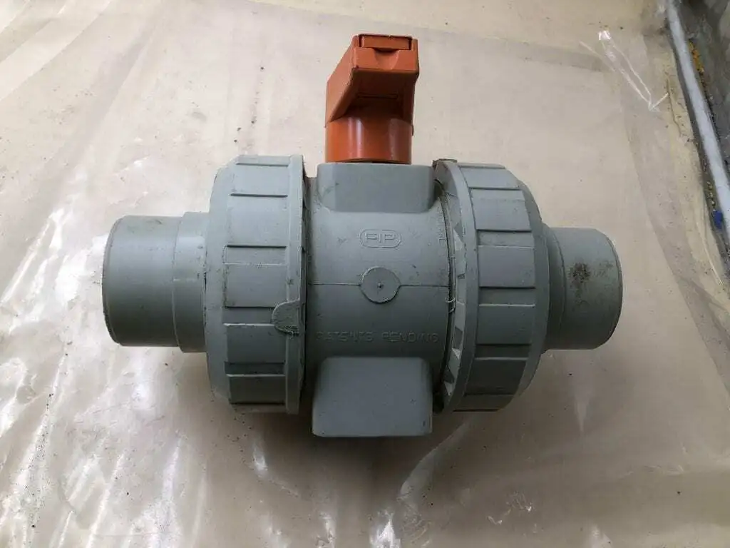 FIP 2-1/2″ Polypropylene Manual Union Ball Valve DN65
