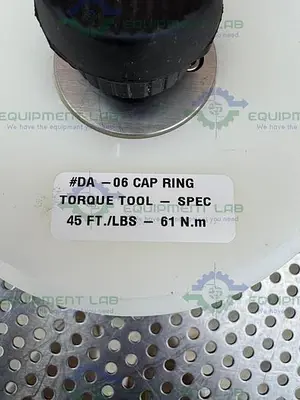 USED TOHNICHI DB100F-4A DIAL INDICATING TORQUE WRENCH W/ DA-06 CAP RING 45 FT./LBS